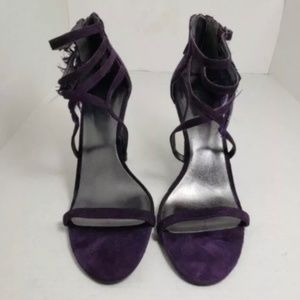 Nine West sandals purple and black